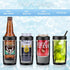 Morefeel 4-in-1 Skinny Can Cooler, Double Wall Stainless Steel Insulated Can Holder, Works With 12 Oz Slim Can,