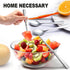 Grapefruit Spoons, Serrated Edge Stainless Steel Fruit Knife, Dessert Spoons for Citrus, Lemon, Kiwi, Salads, Melon