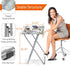 4 15 18.9 26 Grey,1PC) Garden you Portable Folding TV Tray Dinner Snack Trays Table Portable Foldable Table Small Sofa