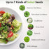 18-pods, 350+ LYKOCLEAN Salad Buttercrunch Lettuce Seeds for AeroGarden, iDOO, Ahopegarden Hydroponics Growing System
