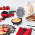 SPIDERWEB MINI WAFFLE MAKER (White)