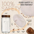 Kit,40oz Lid,2 (9Round 10Oval),Bread Sourdough Starter Sourdough Starter Jar with Wooden Banneton Bread Proofing