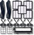 Replacement Parts for Shark ION Robot R85 RV850 RV761 S86 S87 S88, Accessories for Sweep/Main Roller Brush