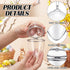 Gemscream 6 4 Inch Pcs Hinged Glass Clear Easter Box Ornament Egg Fillable Ornament That Open Orb Clear Glass Ball
