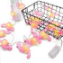 DomeStar 10Ft Pink Flamingo String Lights, LED Battery Operated Fairy Lights for Outdoor Patio Decor