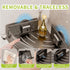 shengtianvdi 6 Shower Caddy Suction Cup, No Drilling Rustproof Bathroom Shower Shelf,Corner Shower Shelves