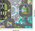 Kids Carpet Playmat Rug, Foldable Non-Slip Car Play Mat Felt Cloth for Playroom, Indoor Outdoor Use, 70×80CM