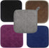 100% Cotton Kitchen Terry Pot Holder Set of 5, Heat Resistant Coaster for Cooking and Baking (Multi Color)