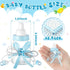 48 Nuenen Pcs Baby Shower Milk Bottles with Ribbon Plastic Bear Candy Bottles Baby Shower Favors Gender Reveal Wedding