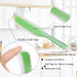 Nonstick Silicone Knife Shaped Flexible Kitchen Spatula, Kitchen Cooking Utensils with Nylon Core (Blue & Green)