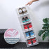 4pcs, Closet, Large Shoe Organizer Stackable with Magnetic Door DVD/CD Storage Clear Shoe Boxes for Foldable