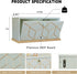 Modern Green Floating Nightstand with Flap Door - Compact Wall-Mounted Design