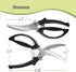 Mr. Pen- Heavy Duty Poultry Shears, Chicken Shears, Meat Cutting Scissors, Chicken Scissors Heavy Duty