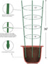 Alliico 3 Pack 12 (36") Plant Support Cages for Climbing Plant Upgrade Flower Tomato cage with Stand Stakes and Stable