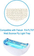 20 Pack FA-FLT07 Replacement Sticky Board Compatible with Faicuk Wall Sconce Fly Light Trap Refill for Capturing Flies