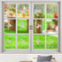 Lystaii 38 Pcs Window Clings, Rainbow Decals for Anti Collision Bird Strikes on Glass Windows