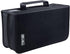 DVD Case Holder, Portable CD/DVD Case Wallet Binder for Home Travel, 160 Capacity Organizer (Black binder, Black)