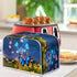 Talayituse Butterfly Heart Flower Print Toaster Covers - Dust Protection for Bread Maker, Washable Appliance Cover