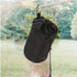 Clothespin Bag Hanging Clothesline Peg Organizer Storage Bags, Dust-proof (Black)