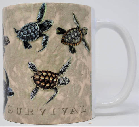 Race for Survival Ceramic Coffee Mug, 11 Ounce, WC376M