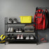 3 9-12 MAX Houser Tier Free Standing Shoe Rack, Metal Shoe Storage Shelf for Pairs, Easy to Assemble, Entryway