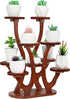 Jotsport 9 Pots Mini Succulent Stand Windowsill Small Plant Stand Multi Layers