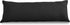 Evolive Ultra Soft Microfiber Body Pillow Cover, 21"x54" with Hidden Zipper Closure, Black