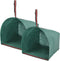 LZMYIVE Reusable Garden Waste Bags, 2 Pack Dustpan-Type Yard leaves collector, 53 Gallon