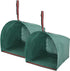 LZMYIVE Reusable Garden Waste Bags, 2 Pack Dustpan-Type Yard leaves collector, 53 Gallon