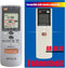 RCECAOSHAN Replacement Remote Control for Fujitsu Air Conditioner Model AR-DL10 AR-DL12 ASU18C1 ASU18R1 ASU24C1 ASU24R1