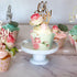 Floral Cupcake Wrappers - Blush Pink Gold Vintage Rose Liners for Baby Shower, Wedding, Birthday Party (24 Count)