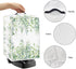 DISNIMO Coffee Maker Dust Cover, Green Leaves Design, Dustproof Kitchen Appliance Cover with Top Handle