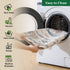 5' Soft Marine Animal Washable Faux Wool Stain Resistant Rug Rubber Non-Slip Backing for Playroom Bathroom Living Room