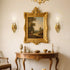 Set Gold Candle Sconces of Two, Brass Color Victorian Royal Wall Sconce, Metal Rustic Candle Holder Baroque Home Wall