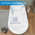 16 28 Epica Non Slip Bathtub Mat | Real Rubber Bath Mat for Tub, Shower, Baby Safety, Kids, Pet Dog, Soft No-Slip