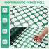 4'x100'/10.7LB Ohuhu Plastic Garden Fence Safety Fence, Reusable Netting Plastic Mesh Fence Roll, Temporary Fencing