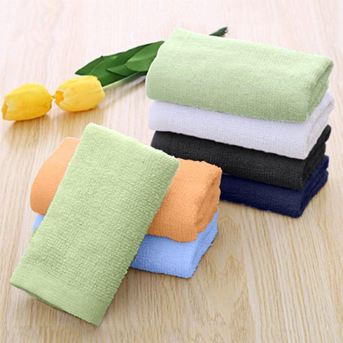 KAHAF COLLECTION 12 Pack 100% (12 Packs (12 12)) Washcloths | Multicolour Cotton Extra Absorbent Face Towels | Soft