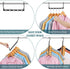 AMKUFO Closet Organizers and Storage, 20 Pack Hanger Organizer Magic Hangers for Heavy Clothes, Space Saving