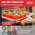 Walfos Muffin Pan Set - 12 Cups Regular Silicone Cupcake Pan, Non-stick, BPA Free, 2-Piece