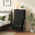 4 Closet Sweetcrispy Fabric Drawer Small Dresser, Bedside Nightstand with Wooden Top Sturdy Frame, Entryway Bedroom