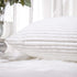 Home Brilliant Striped Corduroy Pillow Cover, 24x24 Euro Throw Pillow Sham for Spring Decor