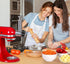 Stainless Steel Slicer Shredder Attachment for KitchenAid Mixer, Cheese Grater Attachment, Food Slicer for KitchenAid