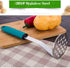 Mashed Small Potato Masher, 304 Stainless Steel Bean and Potato Masher