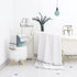 Le fil blanc Set_White 100% 2 2 2 Bath Towel Towel For Bathroom, Luxury Hotel &Spa Quality, Cotton .Includes Large Bath