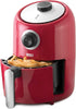 DASH Compact Air Fryer Oven Cooker, 2 Quart - Red with Temperature Control & Recipe Guide