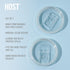 Host Wine Freeze Replacement Lids for Tumblers - Set of 2, Sliding Tab Closure for Travel Cup