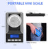 Fuzion Milligram Scale 50g/0.001g, Portable Jewelry Scale with .001 Gram Accuracy, Calibration Weight Included