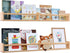 TUEGEGNS Nursery Book Shelves - Wall Mounted Set of 2, 32 inches Wooden