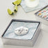 Mariposa Sand Dollar Napkin Weight, Silver, One Size