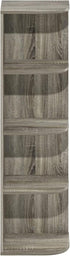 Furinno Pasir 4-Tier Open Shelf Bookcase - French Oak